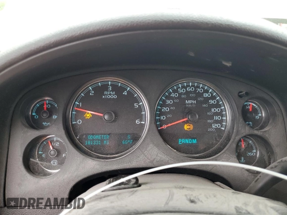 2011 GMC Sierra 1500 Denali с VIN 3GTP2XE28BG104939, выставлен на аукционе Copart как лот 56920655 с пробегом 181 331 миль миль и Списание • Salvage title. История ставок и продаж доступна на DreamBid. Изображение 9.