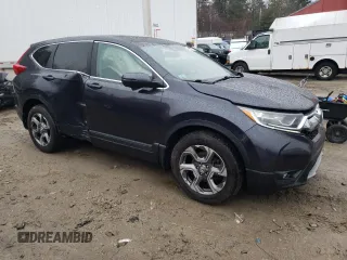 2017 Honda CR-V EX-L with VIN 2HKRW2H84HH118613, listed as a Copart auction lot 41807373 with 58,411 mi miles. Bid and sale history available at carsss.com. Image 4.