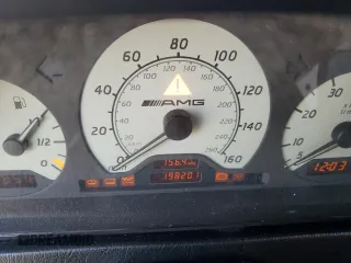 1999 Mercedes-Benz C z VIN WDBHA33G6XF789237, wystawiony jako Copart lot #74065544 z przebiegiem 198 201 mil mil oraz Szkoda całkowita • Salvage title. Historia ofert i sprzedaży dostępna na DreamBid. Obrazek 9.