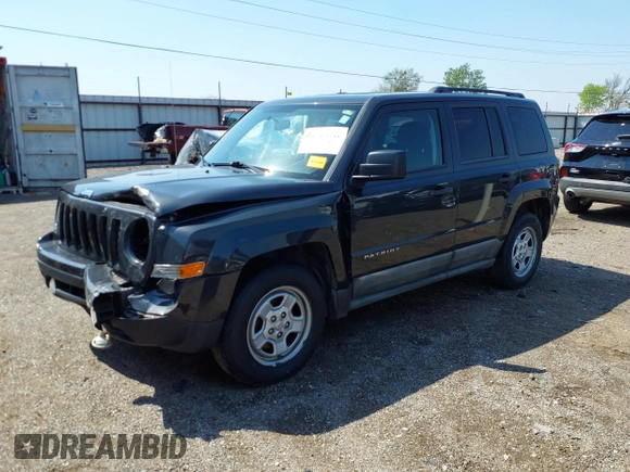 2011 Jeep Patriot Sport with VIN 1J4NT1GA9BD122962, listed as a IAAI auction lot 41903341 with 114,297 mi miles and . Bid and sale history available at carsss.com. Image 2.
