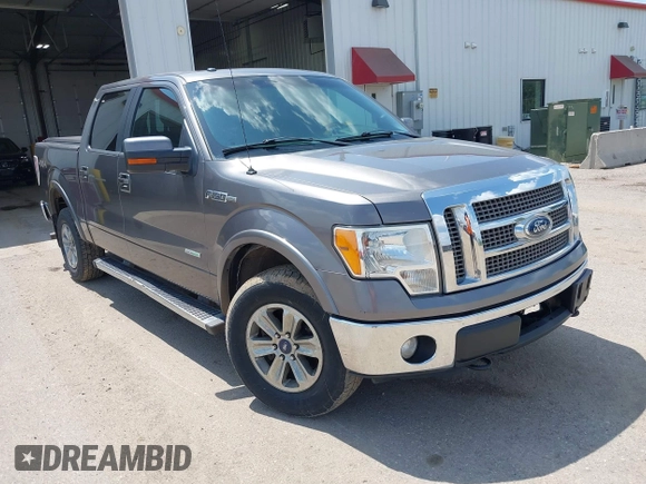 2012 Ford F-150 XL with VIN 1FTFW1ET3CFA87654, listed as a IAAI auction lot 42546124 with 201,498 mi miles and . Bid and sale history available at DreamBid. Image 1.