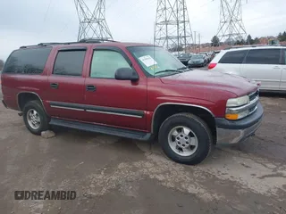 2001 Chevrolet Suburban LS with VIN 1GNEC16T01J280011, listed as a IAAI auction lot 41503436 with 1 mi miles. Bid and sale history available at carsss.com. Image 1.
