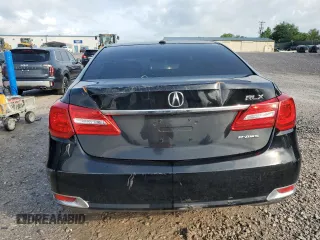 2016 Acura RLX Tech Pkg with VIN JH4KC1F58GC001638, listed as a Copart auction lot 55614355 with 66,701 mi miles and Salvage Title. Bid and sale history available at carsss.com. Image 6.