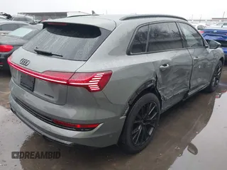 2023 Audi e-tron Chronos with VIN WA1VABGE2PB013244, listed as a IAAI auction lot 41283553 with 28,463 mi miles and . Bid and sale history available at DreamBid. Image 4.