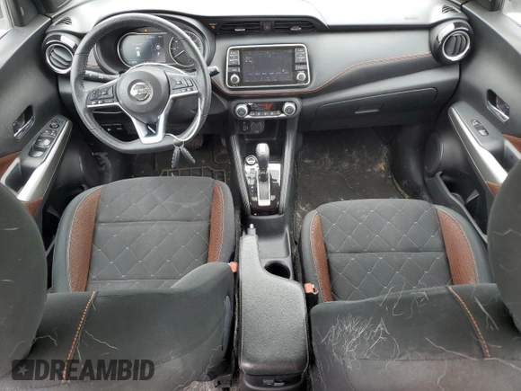2020 Nissan Kicks SR z VIN 3N1CP5DV1LL536123, wystawiony jako Copart lot #50625385 z przebiegiem 53 992 mil mil oraz Czysty tytuł • Clean title. Historia ofert i sprzedaży dostępna na DreamBid. Obrazek 8.