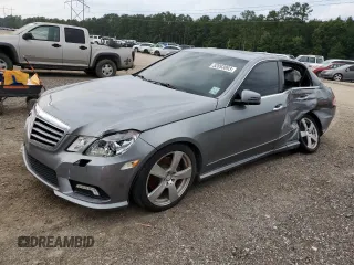 2010 Mercedes-Benz E-Class E 350 Luxury with VIN WDDHF5GB7AA218007, listed as a Copart auction lot 65291033 with 92,995 mi miles and Salvage Title. Bid and sale history available at carsss.com. Image 1.