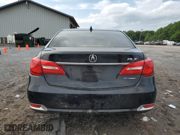 2016 Acura RLX Hybrid Advance z VIN JH4KC2F99GC000250, wystawiony jako Copart lot #58351005 z przebiegiem Nie podano mil oraz Szkoda całkowita • Salvage title. Historia ofert i sprzedaży dostępna na DreamBid. Obrazek 6.