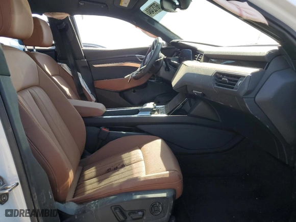 2023 Audi e-tron Sportback S line Premium Plus with VIN WA12AAGE4PB025635, listed as a Copart auction lot 68752484 with 10,156 mi miles and Salvage Title. Bid and sale history available at carsss.com. Image 7.