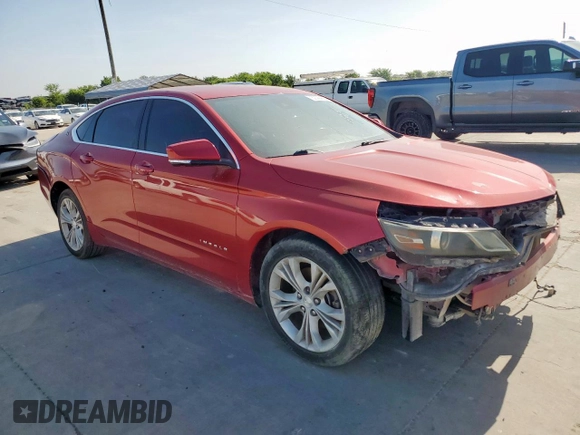 2014 Chevrolet Impala LT with VIN 2G1115SL6E9236552, listed as a Copart auction lot 62386885 with Not provided miles and Clean title. Bid and sale history available at DreamBid. Image 4.
