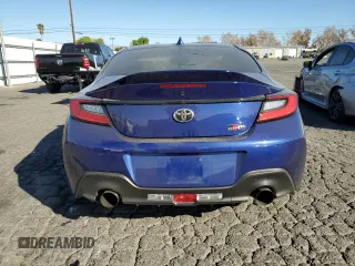 2023 Toyota GR86 Premium with VIN JF1ZNBE16P9750407, listed as a Copart auction lot 87491134 with 18,398 mi miles and Salvage Title. Bid and sale history available at carsss.com. Image 6.