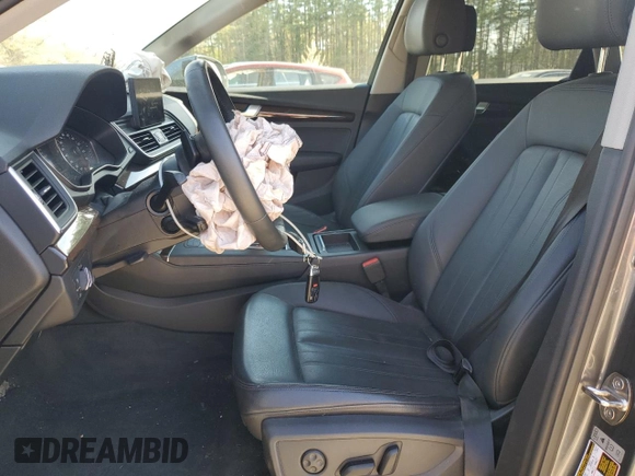 2019 Audi Q5 Premium z VIN WA1ANAFY5K2129359, wystawiony jako Copart lot #54984775 z przebiegiem 27 759 mil mil oraz Szkoda całkowita • Salvage title. Historia ofert i sprzedaży dostępna na DreamBid. Obrazek 7.
