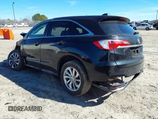 2017 Acura RDX with VIN 5J8TB4H37HL020089, listed as a IAAI auction lot 41649352 with Not provided miles and . Bid and sale history available at DreamBid. Image 3.