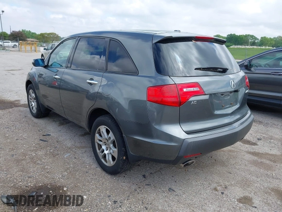 2008 Acura MDX Tech Pkg with VIN 2HNYD28368H526944, listed as a IAAI auction lot 42182211 with 167,495 mi miles. Bid and sale history available at carsss.com. Image 3.