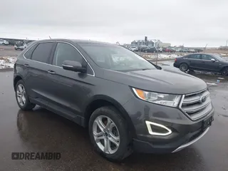 2017 Ford Edge Titanium with VIN 2FMPK4K9XHBB58184, listed as a IAAI auction lot 41945899 with 107,341 mi miles. Bid and sale history available at carsss.com. Image 1.