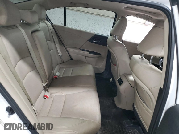 2014 Honda Accord EX-L with VIN 1HGCR2F83EA064385, listed as a Copart auction lot 52300185 with 95,464 mi miles and Salvage Title. Bid and sale history available at carsss.com. Image 10.