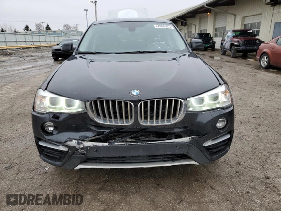 2015 BMW X4 xDrive35i with VIN 5UXXW5C56F0E88267, listed as a Copart auction lot 47888925 with 101,859 mi miles and Salvage title. Bid and sale history available at DreamBid. Image 5.