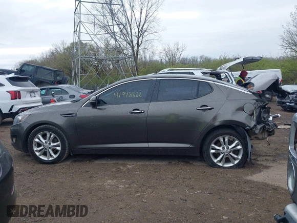 2012 Kia Optima EX with VIN 5XXGN4A74CG062667, listed as a IAAI auction lot 41998822 with 208,567 mi miles and . Bid and sale history available at carsss.com. Image 15.