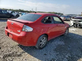 2008 Ford Focus SE with VIN 1FAHP33NX8W125576, listed as a Copart auction lot 47653695 with 214,572 mi miles and Salvage Title. Bid and sale history available at carsss.com. Image 3.