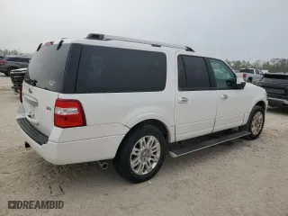 2011 Ford Expedition EL Limited with VIN 1FMJK1K55BEF25845, listed as a Copart auction lot 81760624 with 165,670 mi miles and Clean Title. Bid and sale history available at carsss.com. Image 3.