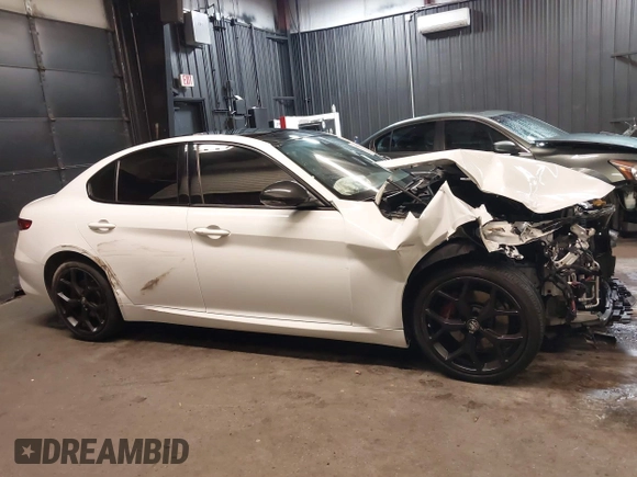 2020 Alfa Romeo Giulia z VIN ZARFANAN9L7630017, wystawiony jako IAAI lot #41676730 z przebiegiem 45 395 mil mil oraz . Historia ofert i sprzedaży dostępna na DreamBid. Obrazek 13.