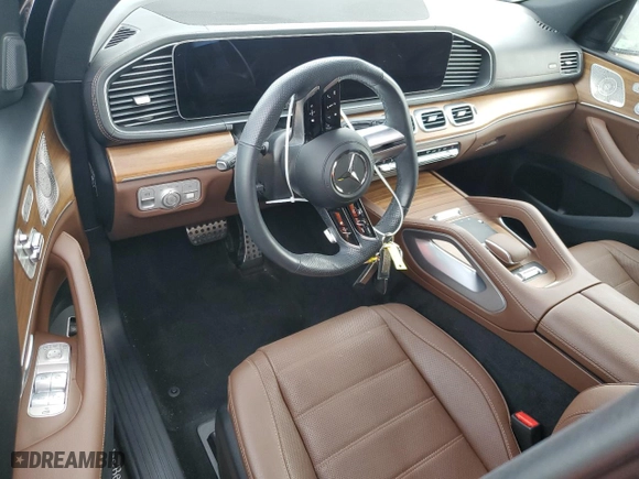2024 Mercedes-Benz GLS with VIN 4JGFF5KE5RB055961, listed as a Copart auction lot 74293964 with 0 mi miles and Non Repairable. Bid and sale history available at carsss.com. Image 8.