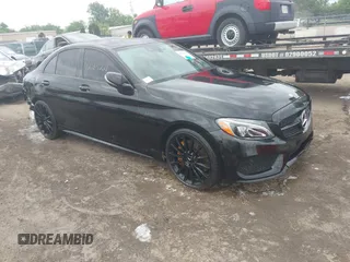 2017 Mercedes-Benz C 43 AMG with VIN 55SWF6EB4HU192587, listed as a IAAI auction lot 42265221 with 87,243 mi miles and . Bid and sale history available at DreamBid. Image 1.