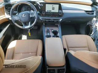 2023 Lexus RX 350 with VIN 2T2BAMCA1PC033568, listed as a Copart auction lot 51253485 with 27,375 mi miles and Salvage Title. Bid and sale history available at DreamBid. Image 8.