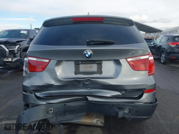 2013 BMW X3 xDrive35i with VIN 5UXWX7C5XDL977879, listed as a IAAI auction lot 41396936 with 107,727 mi miles and . Bid and sale history available at DreamBid. Image 15.