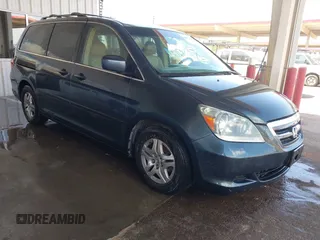 2006 Honda Odyssey EX-L z VIN 5FNRL38766B425489, wystawiony jako IAAI lot #42206894 z przebiegiem 250 366 mil mil oraz . Historia ofert i sprzedaży dostępna na DreamBid. Obrazek 1.