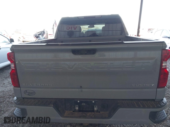 2024 Chevrolet Silverado 1500 Custom with VIN 3GCPABEK9RG155429, listed as a IAAI auction lot 41133921 with 5,635 mi miles and . Bid and sale history available at DreamBid. Image 17.