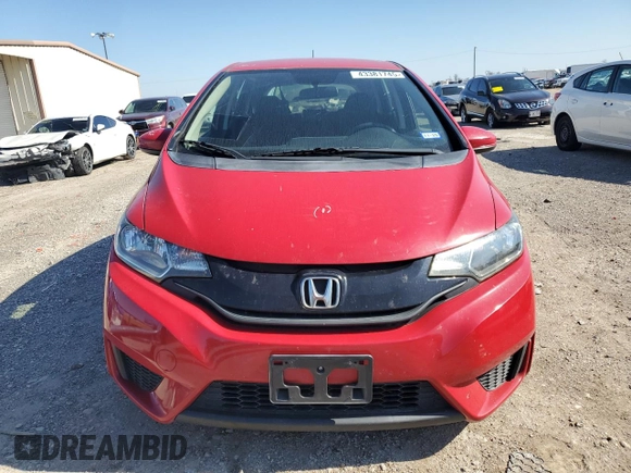 2016 Honda Fit LX with VIN JHMGK5H53GX010415, listed as a Copart auction lot 43381745 with 76,057 mi miles and Salvage Title. Bid and sale history available at carsss.com. Image 5.