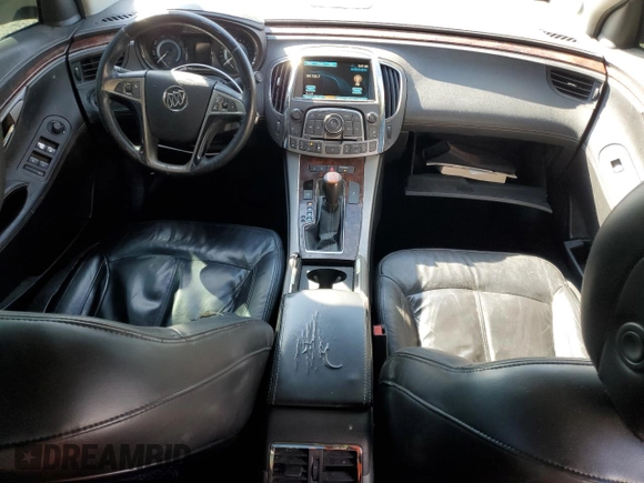 2012 Buick LaCrosse Leather with VIN 1G4GL5E35CF326590, listed as a Copart auction lot 87662695 with 0 mi miles and Salvage Title. Bid and sale history available at carsss.com. Image 8.