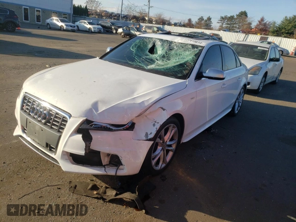 2011 Audi S4 Premium Plus with VIN WAUBGAFL4BA049563, listed as a Copart auction lot 77415614 with 73,945 mi miles and Salvage Title. Bid and sale history available at carsss.com. Image 1.
