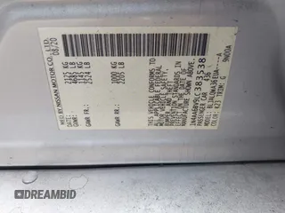 2020 Nissan Maxima S z VIN 1N4AA6BV9LC383538, wystawiony jako IAAI lot #40860829 z przebiegiem 63 975 mil mil oraz . Historia ofert i sprzedaży dostępna na DreamBid. Obrazek 9.
