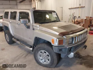 2008 Hummer H3 SUV with VIN 5GTEN13E388134981, listed as a IAAI auction lot 41549808 with 144,369 mi miles. Bid and sale history available at carsss.com. Image 1.