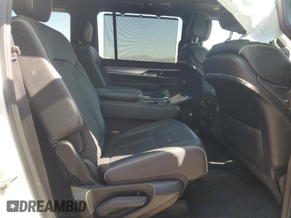 2023 Jeep Grand Wagoneer Series II with VIN 1C4SJSFPXPS574223, listed as a Copart auction lot 52938135 with 15,237 mi miles and Salvage title. Bid and sale history available at DreamBid. Image 11.