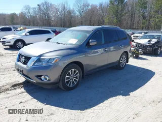 2015 Nissan Pathfinder Platinum with VIN 5N1AR2MM5FC684212, listed as a IAAI auction lot 41832912 with 157,465 mi miles and . Bid and sale history available at DreamBid. Image 17.