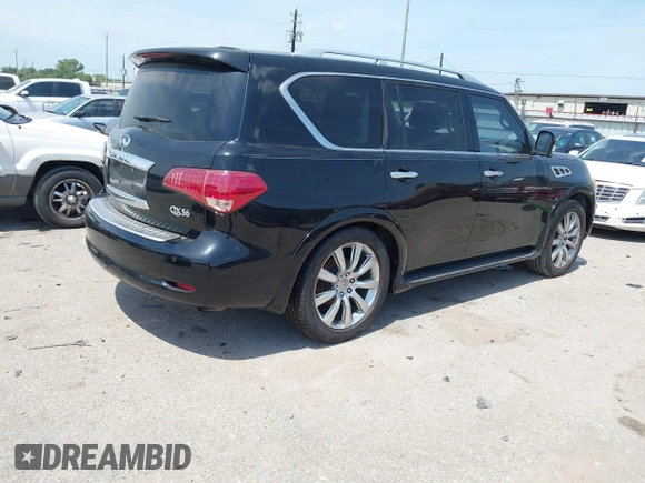 2011 Infiniti QX56 8-passenger с VIN JN8AZ2ND6B9700111, выставлен на аукционе IAAI как лот 42278602 с пробегом 199 706 миль миль и . История ставок и продаж доступна на DreamBid. Изображение 4.