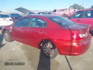2009 Mitsubishi Galant ES with VIN 4A3AB36F29E025460, listed as a IAAI auction lot 41204565 with 236,128 mi miles. Bid and sale history available at carsss.com. Image 3.