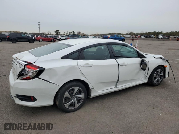 2019 Honda Civic Sedan LX with VIN 2HGFC2F6XKH517718, listed as a Copart auction lot 87000454 with 85,650 mi miles and Non Repairable. Bid and sale history available at carsss.com. Image 3.
