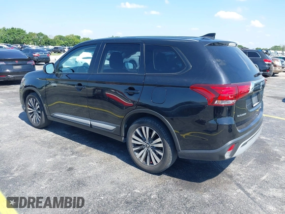 2020 Mitsubishi Outlander ES with VIN JA4AD2A30LZ012270, listed as a IAAI auction lot 39376839 with 72,193 mi miles and . Bid and sale history available at DreamBid. Image 3.