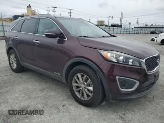 2018 Kia Sorento LX V6 with VIN 5XYPGDA53JG408550, listed as a Copart auction lot 47312265 with 141,255 mi miles and Salvage Title. Bid and sale history available at carsss.com. Image 4.