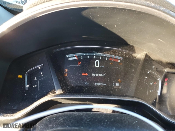 2021 Honda CR-V EX-L with VIN 2HKRW2H86MH627130, listed as a Copart auction lot 41441245 with 43,463 mi miles and Salvage Title. Bid and sale history available at carsss.com. Image 9.