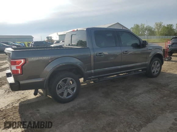 2019 Ford F-150 XL with VIN 1FTEW1EP7KFB35766, listed as a Copart auction lot 58234955 with 76,489 mi miles and Salvage title. Bid and sale history available at DreamBid. Image 3.