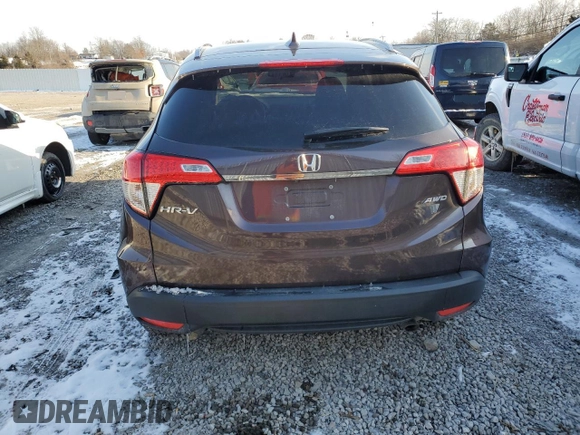 2022 Honda HR-V EX with VIN 3CZRU6H56NM730301, listed as a Copart auction lot 44772915 with Not Provided miles and Salvage Title. Bid and sale history available at carsss.com. Image 6.