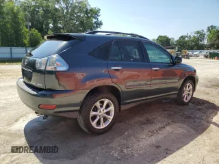 2008 Lexus RX 350 z VIN 2T2GK31U98C056155, wystawiony jako Copart lot #57622095 z przebiegiem 133 894 mil mil oraz Szkoda całkowita • Salvage title. Historia ofert i sprzedaży dostępna na DreamBid. Obrazek 3.