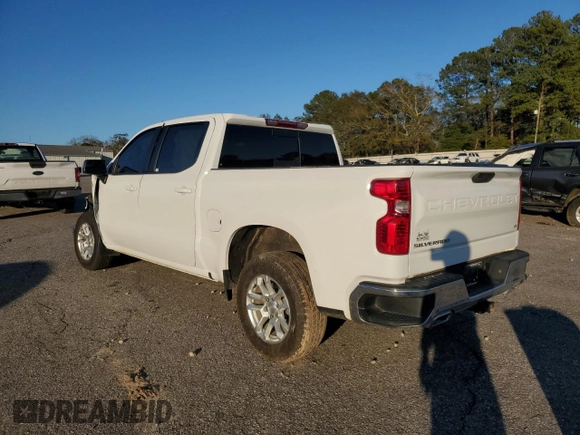 2024 Chevrolet Silverado 1500 LT with VIN 1GCUDDE83RZ159308, listed as a Copart auction lot 87973615 with 0 mi miles and Salvage Title. Bid and sale history available at carsss.com. Image 2.