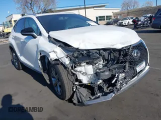 2015 Lexus NX 200t with VIN JTJYARBZ8F2004307, listed as a IAAI auction lot 41985535 with 163,254 mi miles. Bid and sale history available at carsss.com. Image 1.