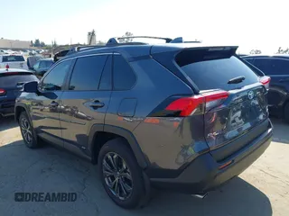 2024 Toyota RAV4 Hybrid XLE Premium with VIN 2T3B6RFV5RW058841, listed as a IAAI auction lot 41992425 with 22,073 mi miles and . Bid and sale history available at DreamBid. Image 3.