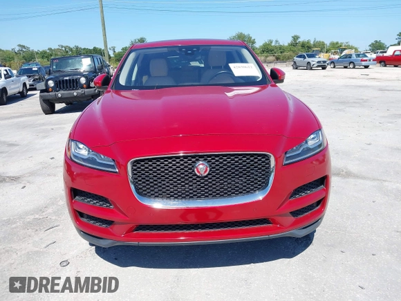 2017 Jaguar F-Pace 35t Prestige with VIN SADCK2BV6HA082810, listed as a IAAI auction lot 42030622 with 87,693 mi miles and . Bid and sale history available at DreamBid. Image 12.